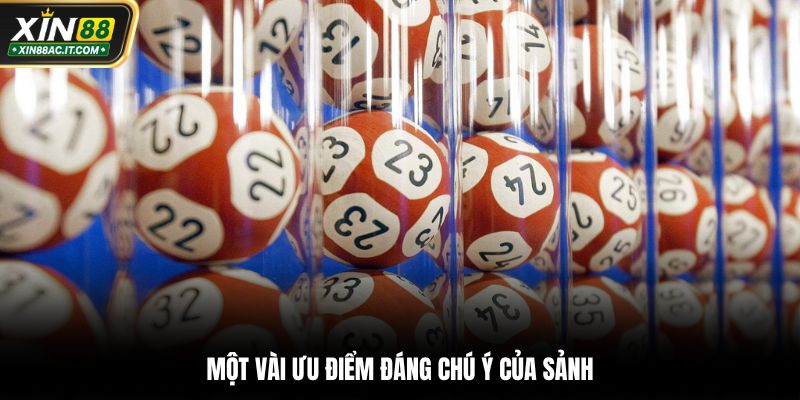 Một vài ưu điểm đáng chú ý của sảnh